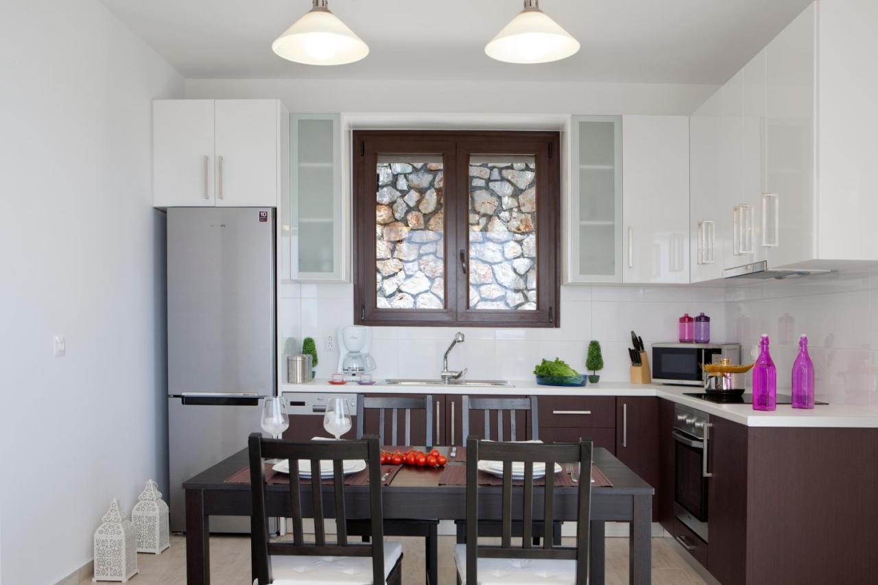 Heavenly Heights Villas By Kb Hospitality Evgiros المظهر الخارجي الصورة