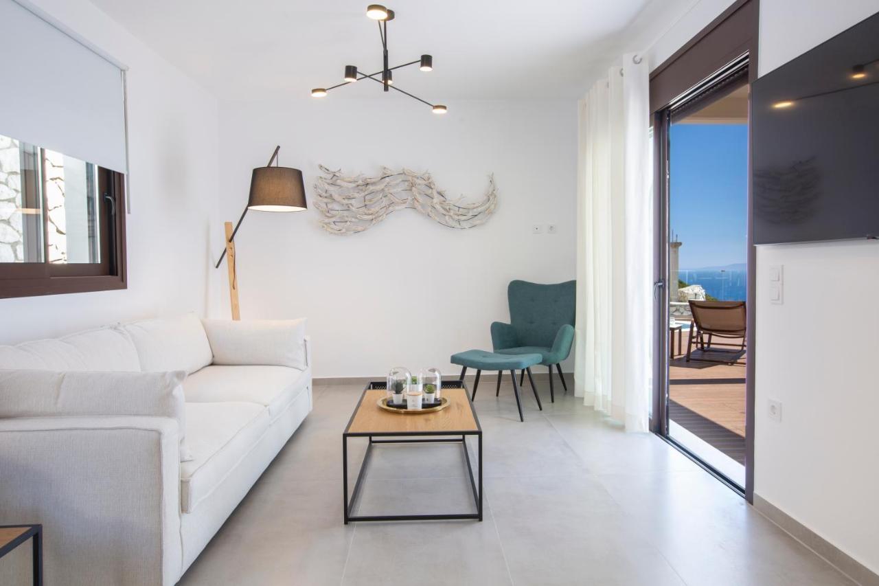Heavenly Heights Villas By Kb Hospitality Evgiros المظهر الخارجي الصورة