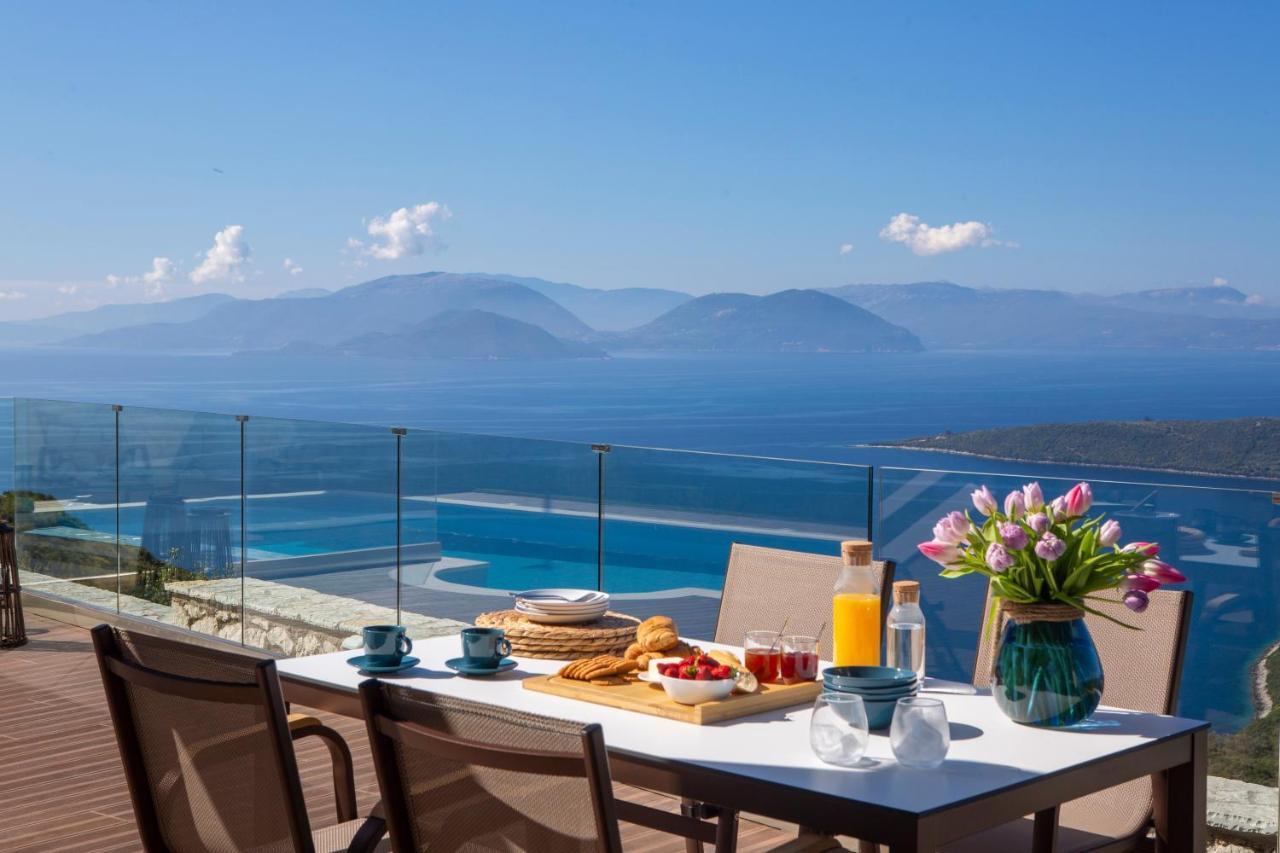 Heavenly Heights Villas By Kb Hospitality Evgiros المظهر الخارجي الصورة