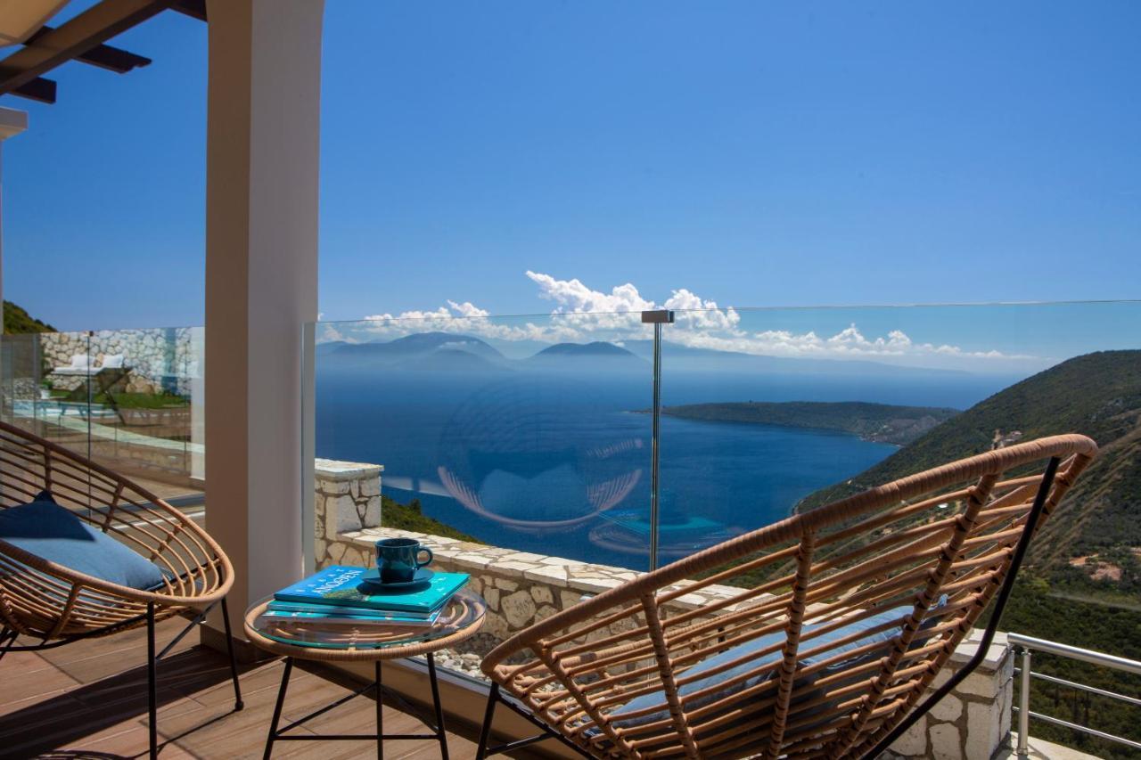 Heavenly Heights Villas By Kb Hospitality Evgiros المظهر الخارجي الصورة